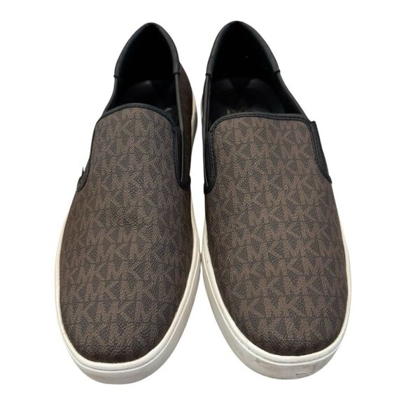 Michael Kors Men\'s Keaton MK Logo Slip-On Shoes Loafers Sneakers 12 main image 4